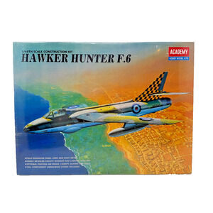 Academy 1/48 Hawker Hunter F.6 #2164 Plastic Model Kit Sealed